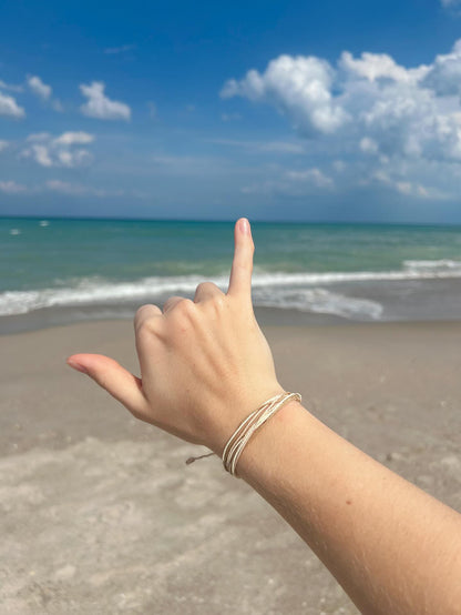 summer beige waterproof summer vida bracelet