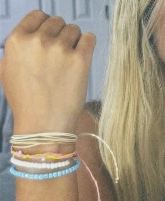 “everyday feels like summer”waterproof bracelet