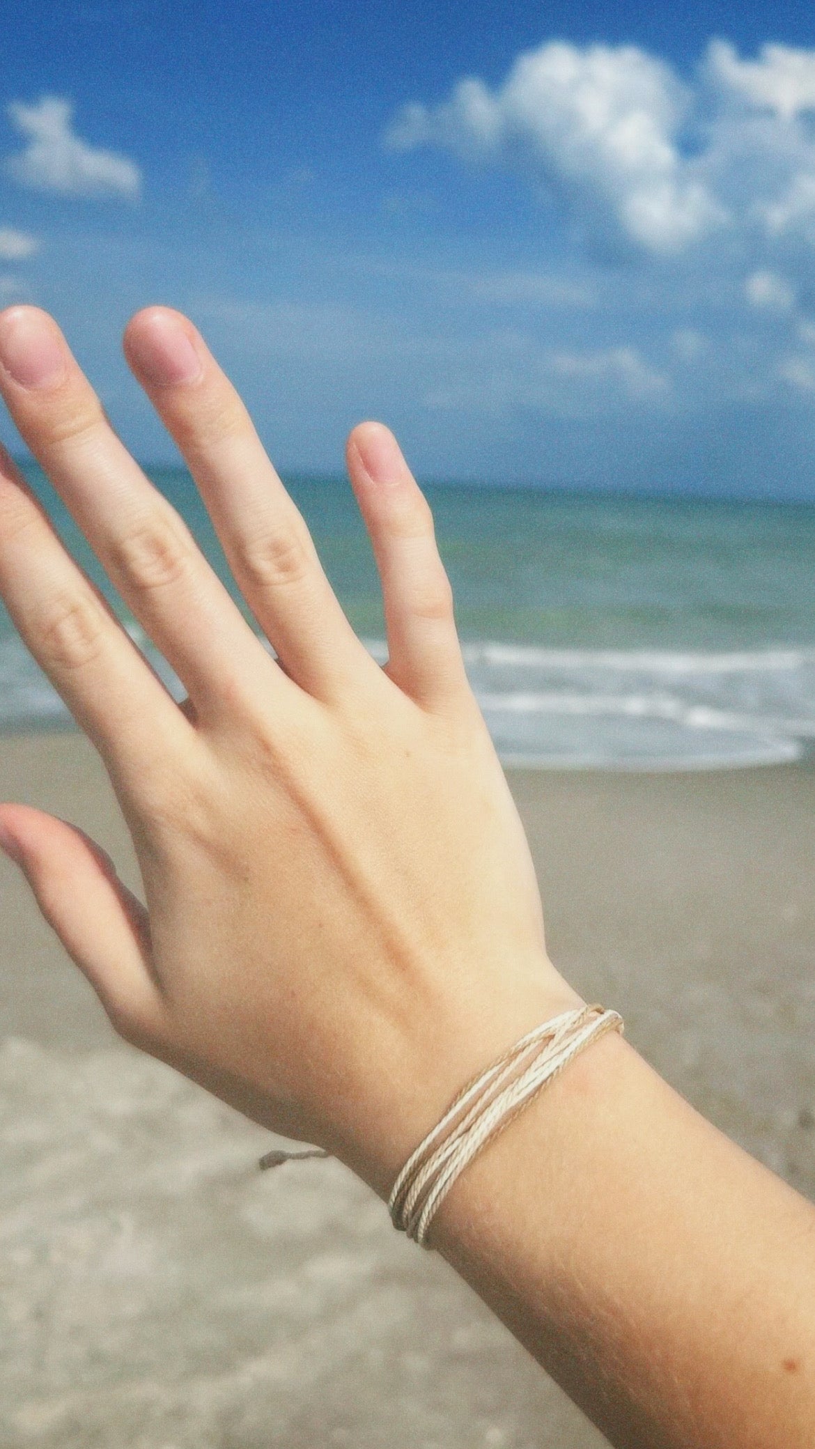 summer beige waterproof summer vida bracelet