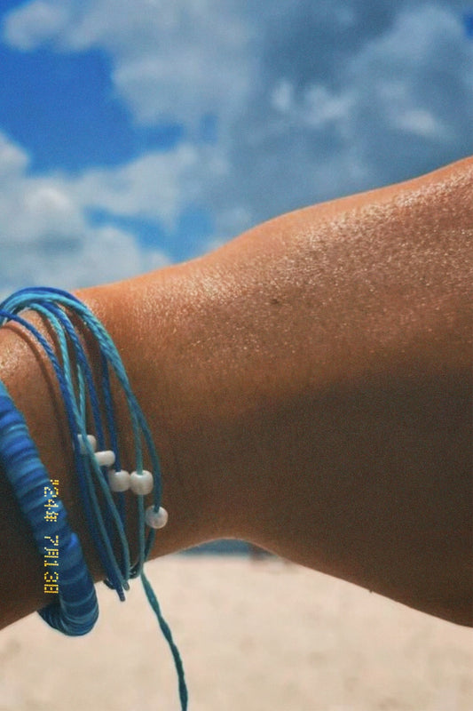 *NEW EARLY* “We're the Pogues and our mission this summer is to have a good time, all the time.” — John B.” obx 4 summer vida waterproof bracelet